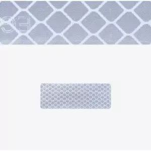 자동차 리플렉터 반사스티커 미니직사각 실버 10P 리플렉터스티커