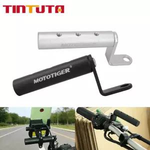 오토바이 연장 브래킷 범용 백미러 마운트 휴대폰 홀더 스포트라이트 스쿠터 자전거용