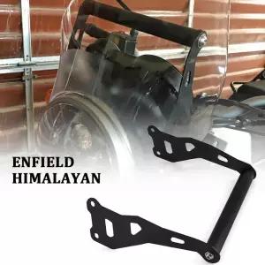 로얄 엔필드 히말라야 2016 오토바이 GPS 스마트 폰 앞 유리 네비게이션 플레이트 브래킷 적응 홀더