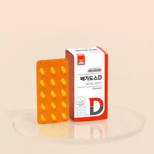 고려은단 메가도스D 비타민D 4000IU 120정 4개월분 183113