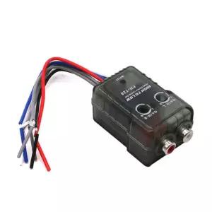 업그레이드된 자동차 스테레오 오디오 스피커 신호 하이 로우 컨버터 서브 우퍼 CD 플레이어 투 어댑터