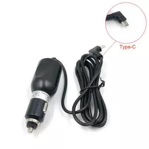 2.5A 차량용 전원 충전기 TYPEC 어댑터 케이블 코드 1.2M GPS 네비게이션 자동차 액세서리