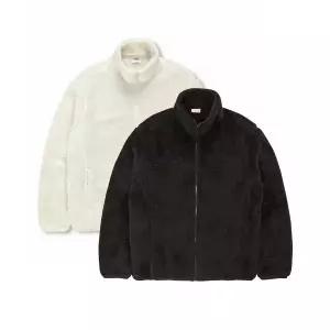 SPAO 베이직 퍼플리스 집업_SPFZG11C01