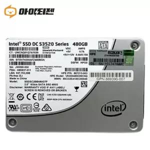 SSD 500G 480G 2.5인치 노트북 하드디스크 SATA 내장 인텔 DC S3520