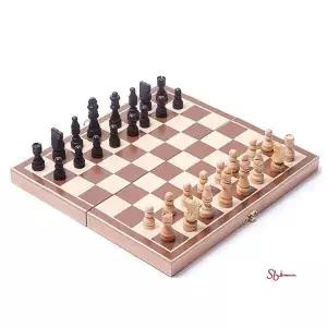 접이식 휴대용 원목 보드게임 체스판opq152