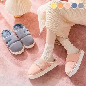 [골드스마일]방수방한 털실내화 남자여자 패딩 층간소음 사무실 층간소음방지