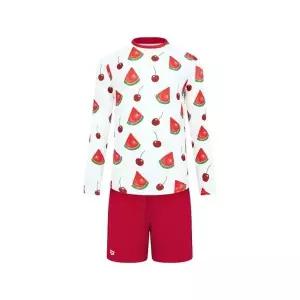 매장정품 ARENA 아레나 여아 팝핑 프룻 래쉬가드 세트 (A5BG1GS01_RED) 1175018