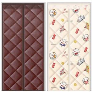 방풍커텐 현관가림막 단열패딩도어 방한보온 그레이 에 외풍차단 너비 사진참조