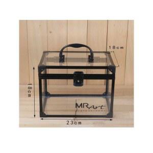 리빙박스 수납함 투명 브러쉬 인형 3/4/5 옷장 b2 대용량 가방