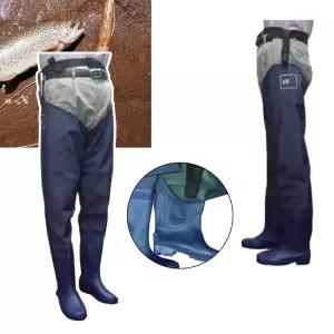 낚시 허벅지 장화 바지 갯벌 해루질 선상 웨이더 diY6+8AhM