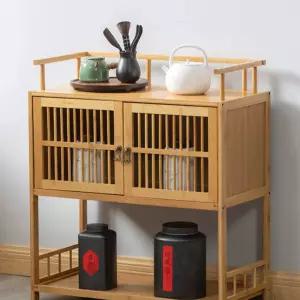 커피수납장 다도용품 인테리어 찻잔 주방 찻주전자 진열대