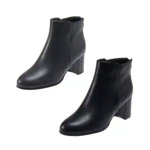 데일리룩 에스콰이아 여성 라운드 앵클부츠 CWBS915_916