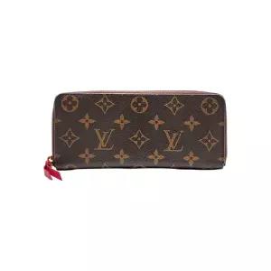 [정품] Louis Vuitton 루이비통 모노그램 Clemence Zippy Wallet L909513 클레망스 지피 월릿 903554