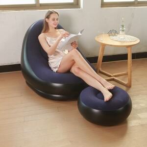 호환 성인용 접이식 휴대용 에어 소파  발 받침대  라운지 의자  거실침실용