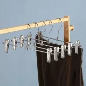 제이큐 스테인리스 바지걸이 정장 슬랙스 집게 옷장정리 협력업체04 10p