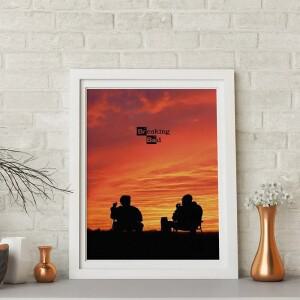 호환 Rertro Breaking Bad 영화 필름 Midcentury 아트 포스터 캔버스 회화 벽 인쇄 그림 거실 홈 장식