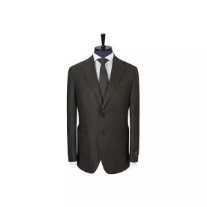 지이크 [ EG] 글렌체크 레귤러핏 수트 자켓 브라운_(PHJAX2021)