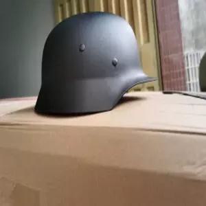 헬멧 전투모 바가지 뚜껑 육군 소품 독일군 촬영 경량 빈티지 그린 연극 WW2