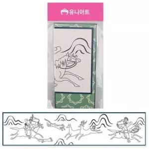 (DIY) 나만의 병풍만들기 8폭 (수렵도)