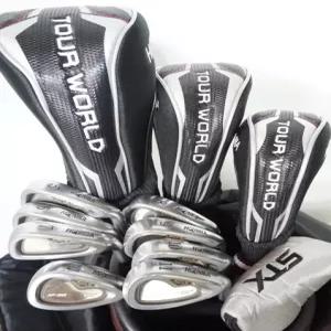 중고 혼마 XP-1드라이버 혼마 AP-302 그라파이트 아이언 조합 풀세트 캐디백포