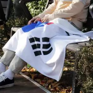 고퀄 태극기 대형 블랭킷 담요 벨보아 고퀄 태극기 양털 극세사