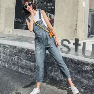 [NS홈쇼핑]캐주얼 예쁜 스트릿 여성 데님 점프수트 멜빵 바지 [WE1A797][35792924]