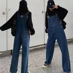 [NS홈쇼핑]와이드핏 여성 점프수트 청멜빵바지 데님통바지 [WA0B07E][35792937]