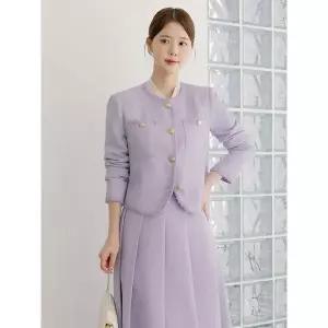 시크라인 XXL까지 프린지장식 포켓 트위드 자켓 가을 하객룩 오피스룩 모임룩 격식룩.._P405740834