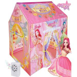 m1) T 시크릿쥬쥬 별의 궁전 유아 놀이텐트 jj-1504 볼풀 인디언 아기집