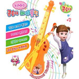m1) T 콩순이 노래하는 바이올린 ks-2003 리듬 악기 연주가능 세요 인형