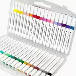 [문구/오피스] 고급 아크릴 마카펜 36색 예술용 마커 불투명 페인트