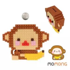 [문구/오피스] 글로벌이지 이지 툭툭블럭 12띠 동물 저금통_원숭이