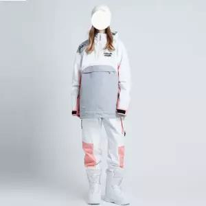 여성 스키복 세트 바람막이 자켓 팬츠 방한 보온