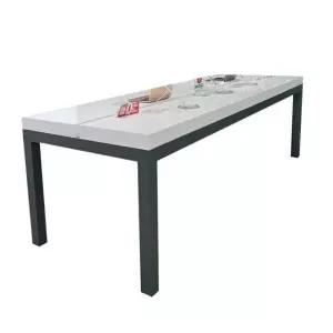 휴대폰 진열대 원형 판매대 회전 상품 테이블 회전대 매대 전시