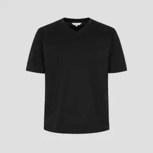[백화점 정품] 빈폴 멘 기본 브이넥 반소매 티셔츠 - 블랙 (BC6242C405)