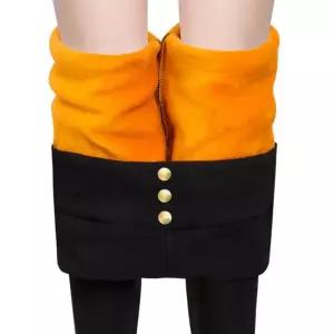 여자 융기모 슬림핏 팬츠 털안감 레깅스 겨울바지 ybB8+7XzX