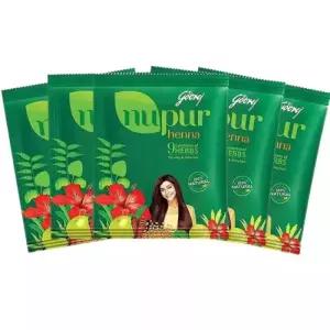 인도 누푸르 천연 헤나 가루 셀프 새치 염색약 400g 5팩