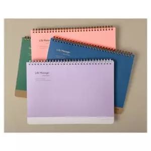 만년형다이어리 2P 트윈링 플래너 스케줄러 일기장