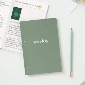 만년형 6개월 A5 주간 플래너 2P 위클리 다이어리