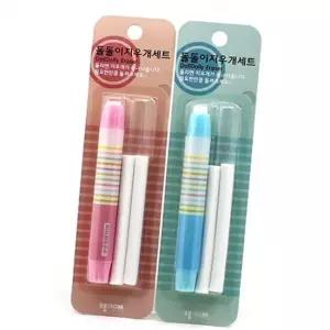 돌돌이 지우개 세트 1P 필기구 학용품 문구 사무 볼펜