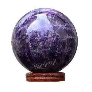 자수정 수정 천연 원석 자수정구 인테리어장식 구슬