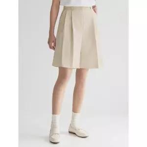 시크라인 XXL까지 버뮤다 핀턱 팬츠 투핀턱 봄 여름 데일리 일상 캐쥬얼 출근룩 .._P389961891