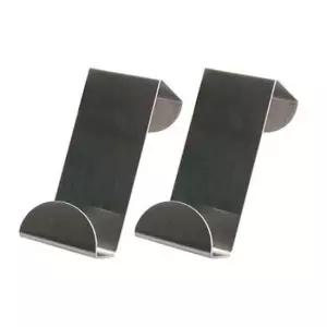 [JED] 10개 철제후크 벽부착형 문고리옷정리 고리행거