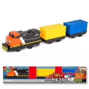 아이코닉스 기차놀이 아이코닉스 띠띠뽀 전동기차 매니 (090055) 기차 작동완구