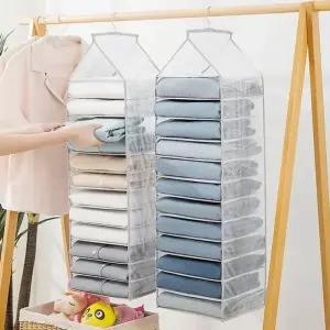 옷걸이 수납칸 속옷 니트 바지 티셔츠 정리함 옷장 칸막이 가방