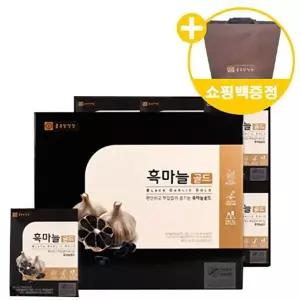 종근당건강 흑마늘 골드 80ml 60포 국내산 숙성발효 마늘즙 흑마늘즙 농축액 건강즙 선물세트 쇼핑백증정 5