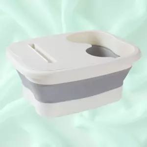 발바닥 찜질 케어존 다용도 발족욕통 바구니 족욕기