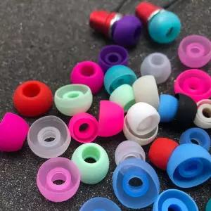 이어캡 이어폰 고무캡 고무 캡용 실리콘 커버 이어 패드 쿠션 버드 팁 이어팁 캡 30개15pairs