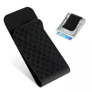 카본 심플 머니클립 명함 지갑