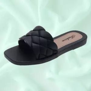 심플한 퀼팅 사무실 선생님 교사 트위스트 슬리퍼